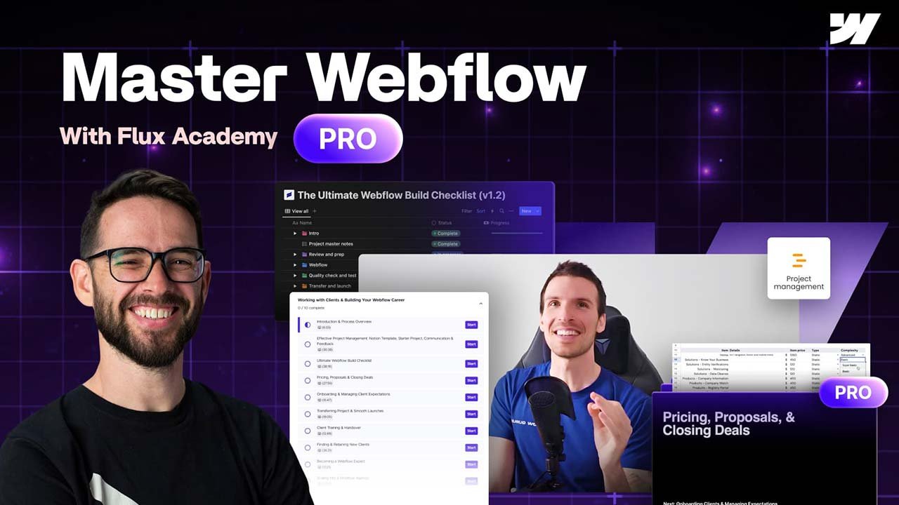 Mastering Webflow: Build Stunning Websites Without Code